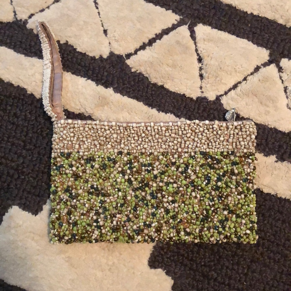 Beautiful beaded wristlet from Anthropologie